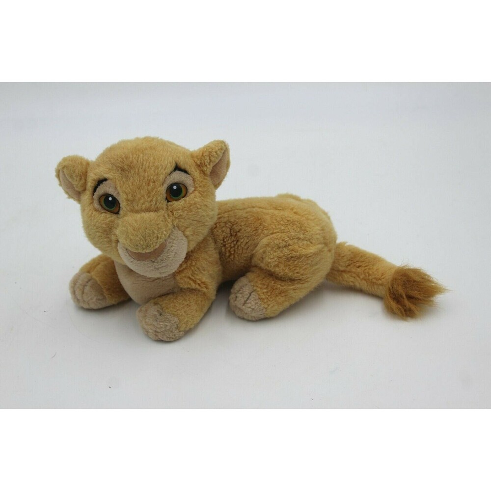 Vintage  Disney Authentic The LION KING Simba Cub Baby Plush Mattel Toy 12" HTF